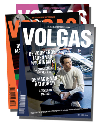 Waaier van 3 Volgas tijdschriften