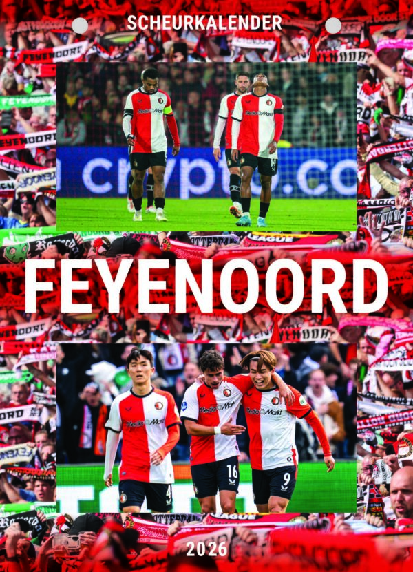 Compilatie van foto's van spelers en supporters.