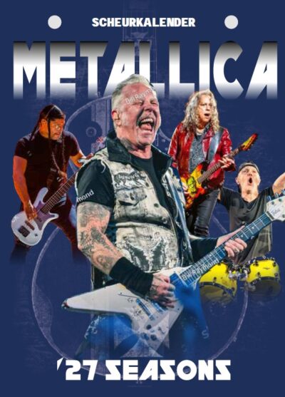 Nieuw! METALLICA <br> scheurkalender 2027